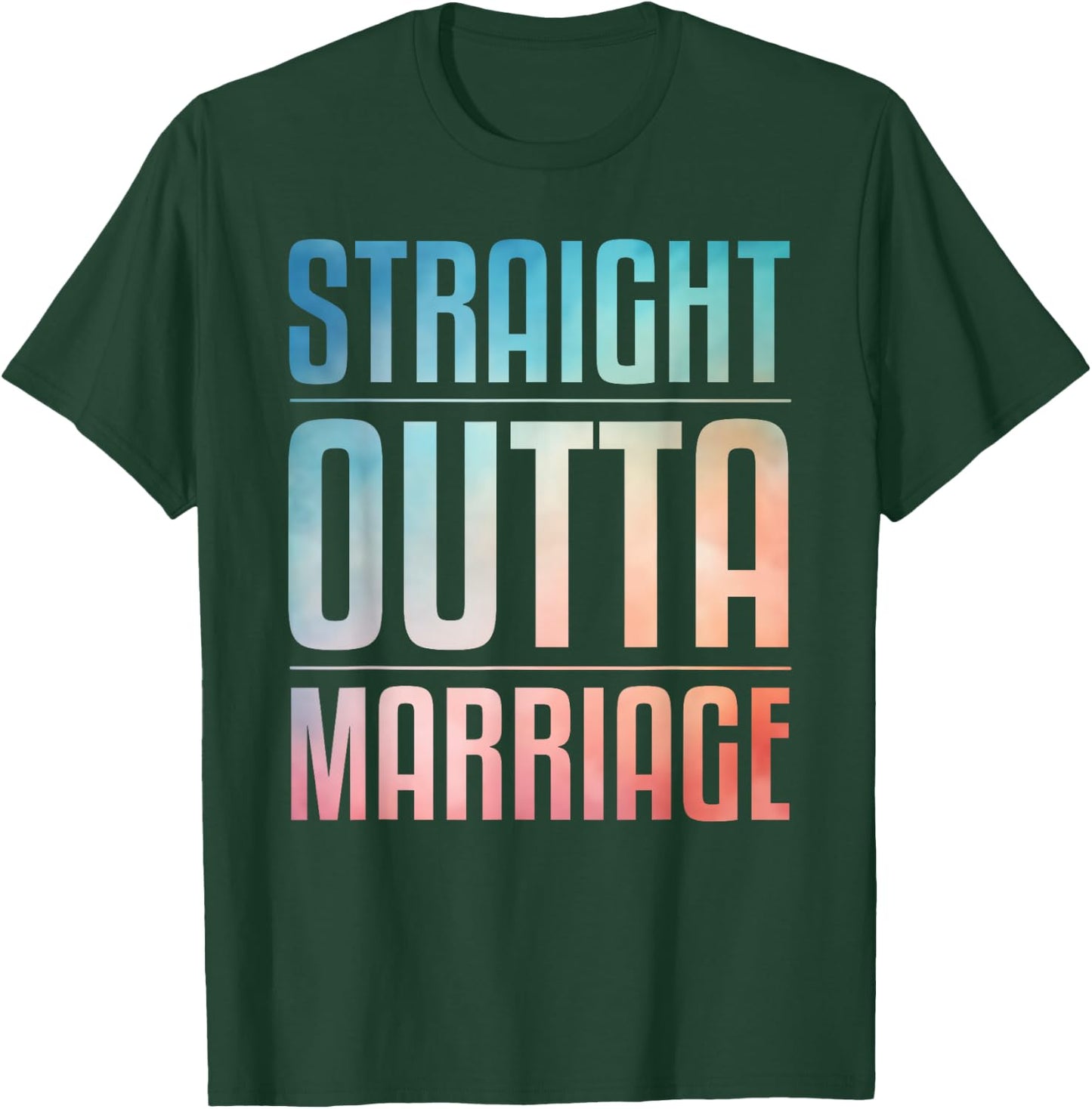 Cool Divorce Art Women Wedding Marriage Divorced T-Shirt - T-Shirt | Forest