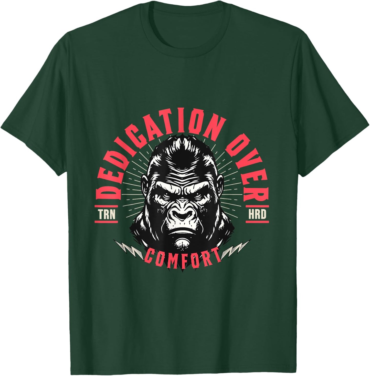 Gorilla Gym Motivation T-Shirt - T-Shirt | Forest