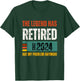 Funny Retro Retirement 2024 | The Legend Has Retired Gifts T-Shirt - T-Shirt | Forest