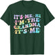 It's Me Hi I'm The Grandma Birthday Gifts Mother's Day Women T-Shirt - T-Shirt | Forest