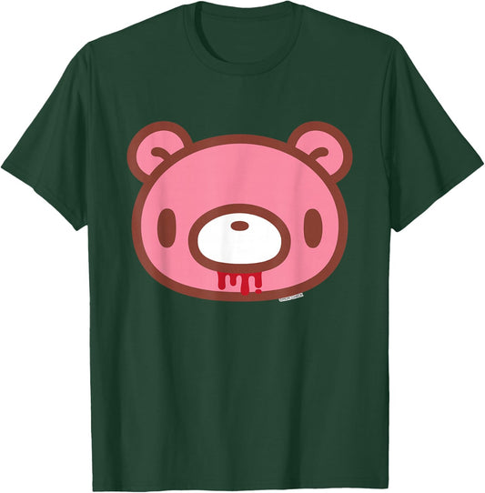 Gloomy Bear The Naughty Grizzly Classic Face Logo Anime T-Shirt - T-Shirt | Forest