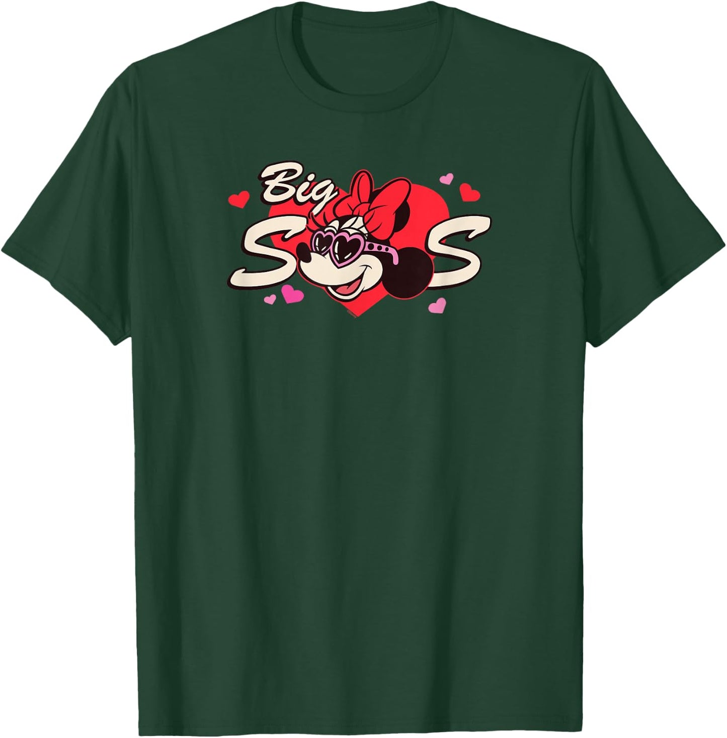 Disney Valentine's Day Big Sis Gift Family Matching Trip T-Shirt - T-Shirt | Forest