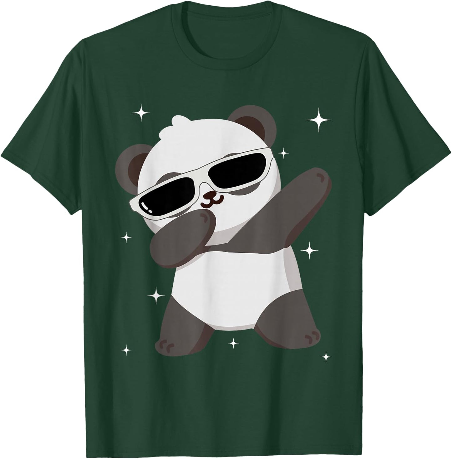 Men Women Kids Panda Dabbing Animals Wildlife Parties T-Shirt - T-Shirt | Forest