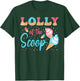 Lolly Of The Scoop Ice Cream Gender Reveal Baby Shower T-Shirt - T-Shirt | Forest
