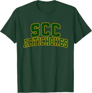 Scottsdale Community College Artichokes Apparel Sports Fan T-Shirt - T-Shirt | Forest