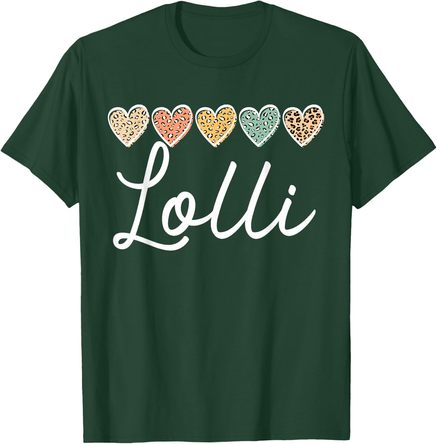Lolli for Grandma Grandmother Announcement T-Shirt - T-Shirt | Forest