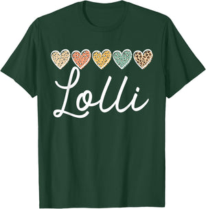 Lolli for Grandma Grandmother Announcement T-Shirt - T-Shirt | Forest