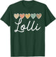 Lolli for Grandma Grandmother Announcement T-Shirt - T-Shirt | Forest