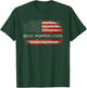 Best Popper Ever With US American Flag Gifts Fathers Day Dad Women Men T-Shirt - T-Shirt | Forest