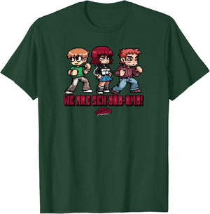 Scott Pilgrim Vs. The World Sexbob-Omb Band T-Shirt - T-Shirt | Forest
