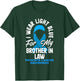 I Wear Light Blue For My Brother In Law Prostate Cancer T-Shirt - T-Shirt | Forest