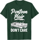 Funny Pontoon Art Women Boating Pontoon Boat Captain T-Shirt - T-Shirt | Forest