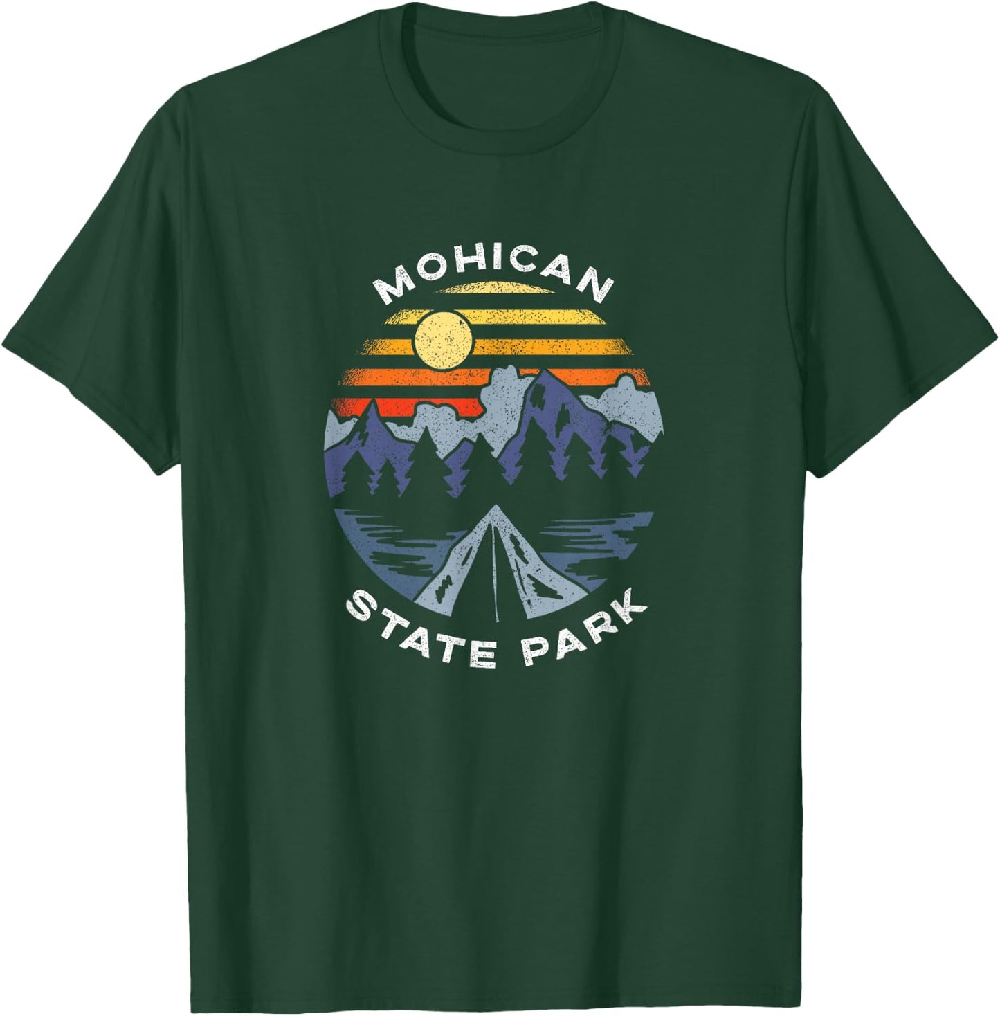 Mohican State Park Ohio Forest Camping Vacation T-Shirt - T-Shirt | Forest