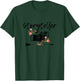 Photographer Story Plate Vintage Floral Camera Photography T-Shirt - T-Shirt | Forest