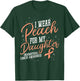 I Wear Peach For My Daughter's Endometrial Cancer Gifts T-Shirt - T-Shirt | Forest