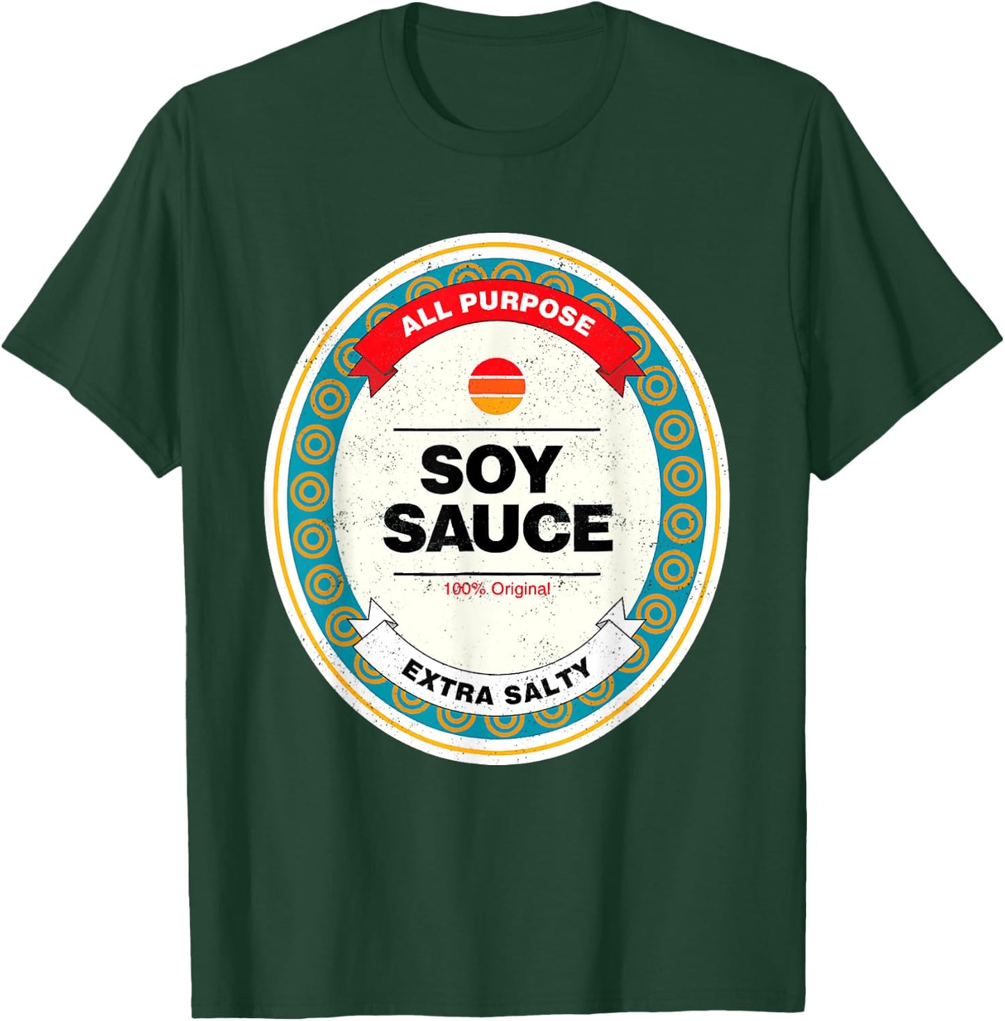 Soy Sauce Easy Halloween Costume Matching Group Couples T-Shirt - T-Shirt | Forest