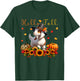 Fall Thanksgiving Goat Costume Autumn Leopard Pumpkins T-Shirt - T-Shirt | Forest