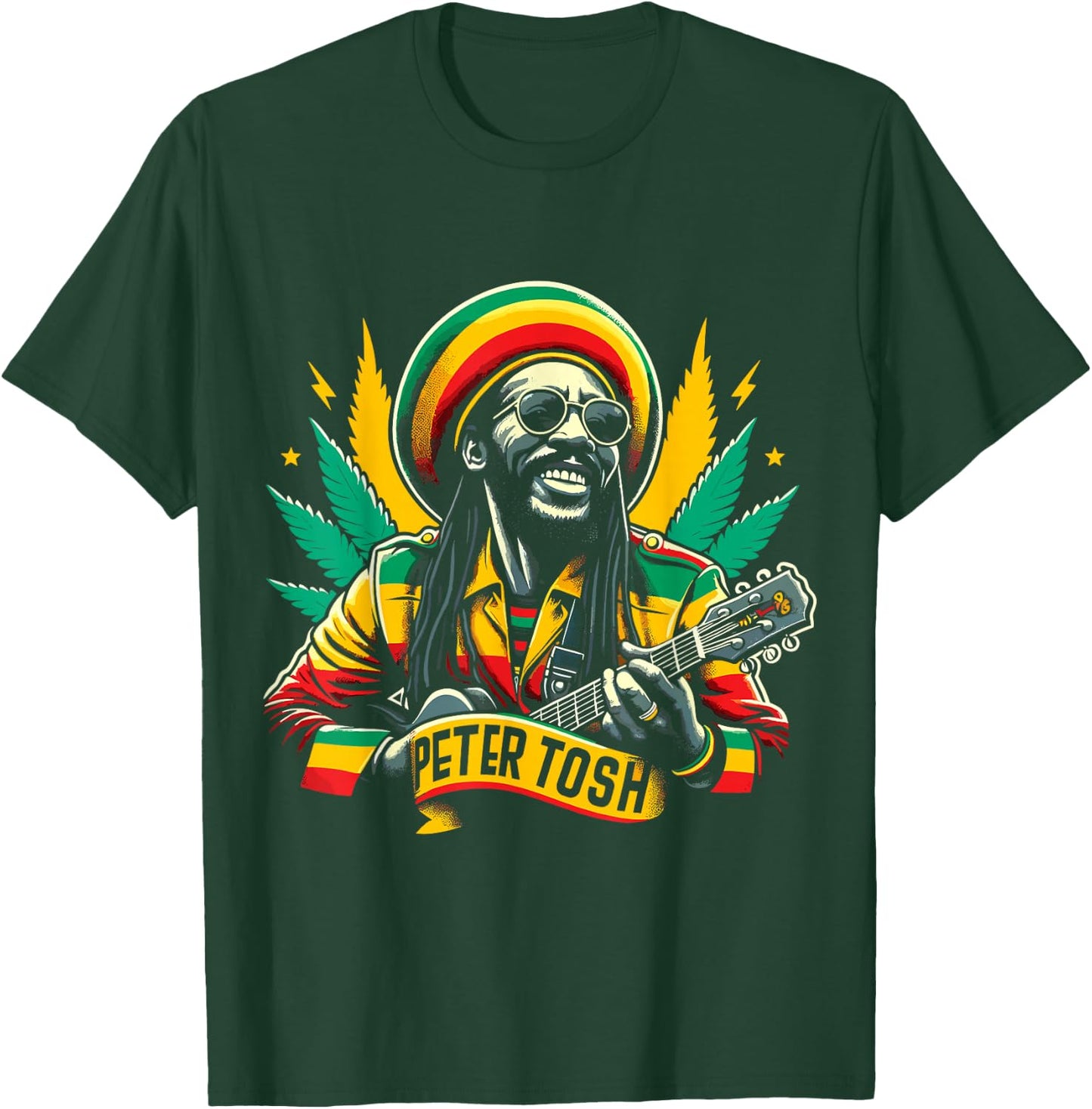 Peter Legacy: Reggae Legend T-Shirt - T-Shirt | Forest