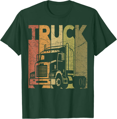 Truck Driver Vintage Trucker Retro Trucking