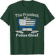 Police Chief Proud Mom Graphic T-Shirt - T-Shirt | Forest