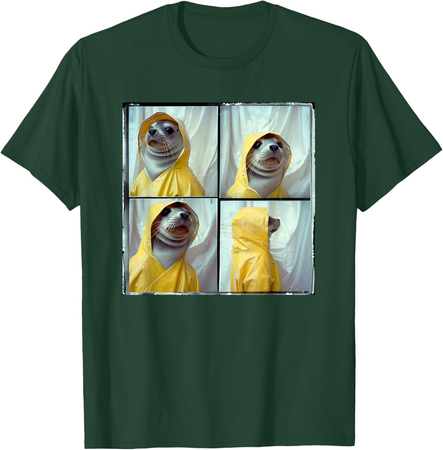 Sea Lion Funny Animal Photobooth Ocean Animal Funny Seal T-Shirt - T-Shirt | Forest