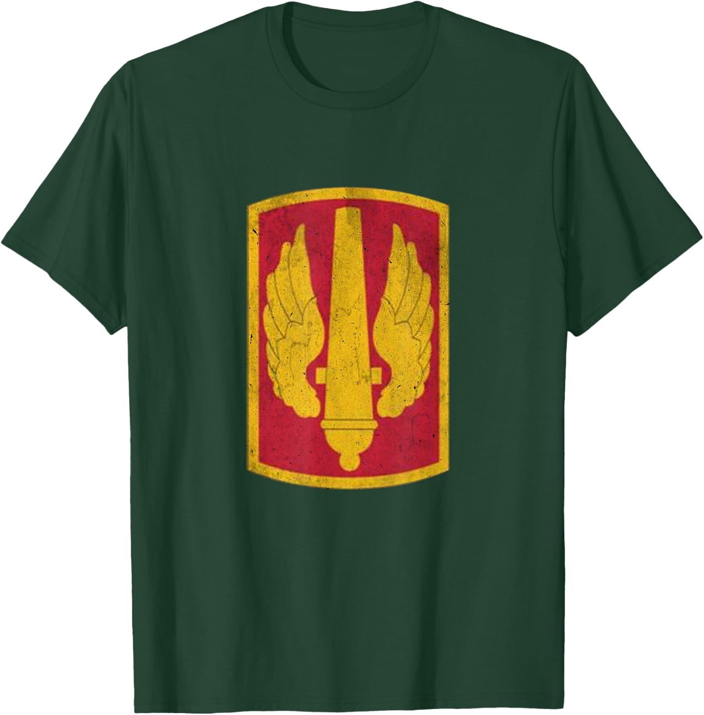 18th Field Artillery Brigade XVIII Airborne Corps Veteran T-Shirt - T-Shirt | Forest