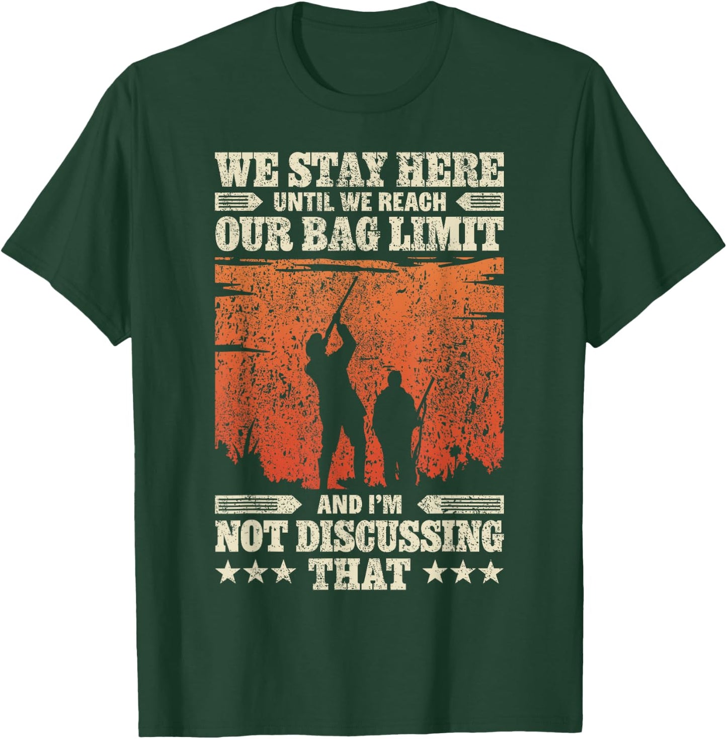 Dove Hunting Until We Reach The Bag Limit - Dove Hunter T-Shirt - T-Shirt | Forest