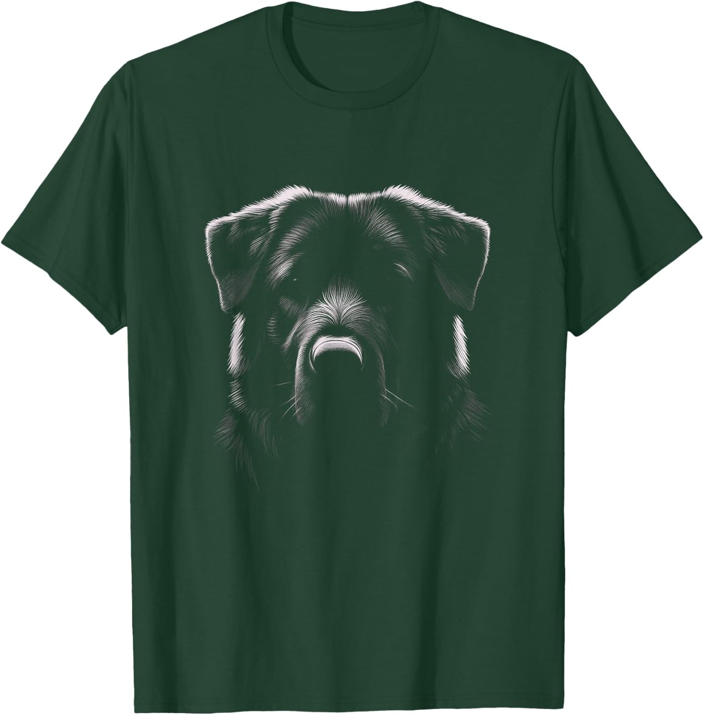Anatolian Shepherd Graphic Black Art Design T-Shirt - T-Shirt | Forest