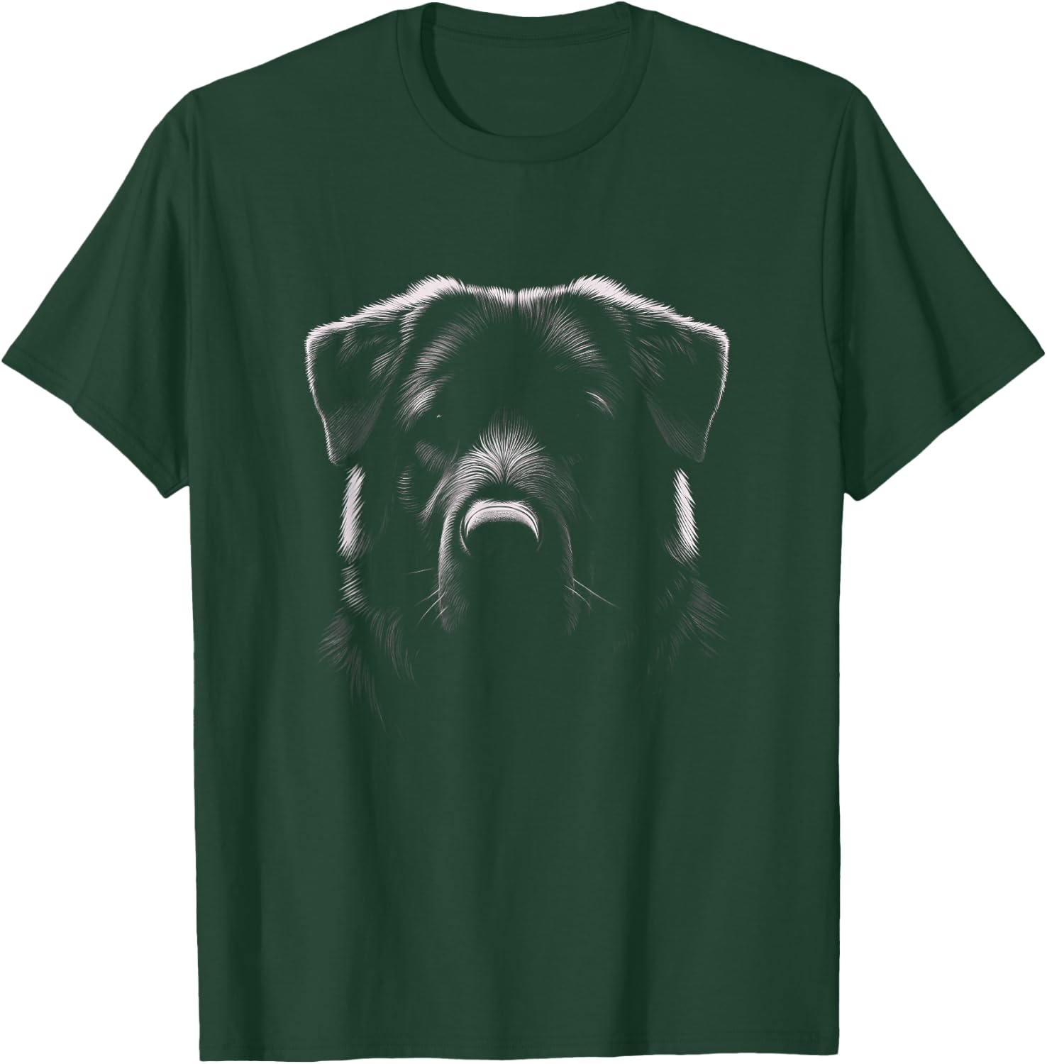 Anatolian Shepherd Graphic Black Art Design T-Shirt - T-Shirt | Forest