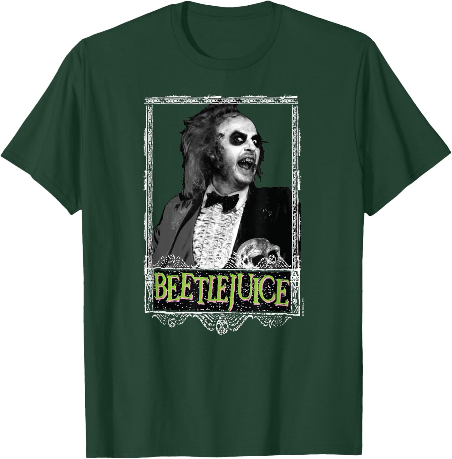 Beetlejuice - Beetlejuice Frame T-Shirt - T-Shirt | Forest