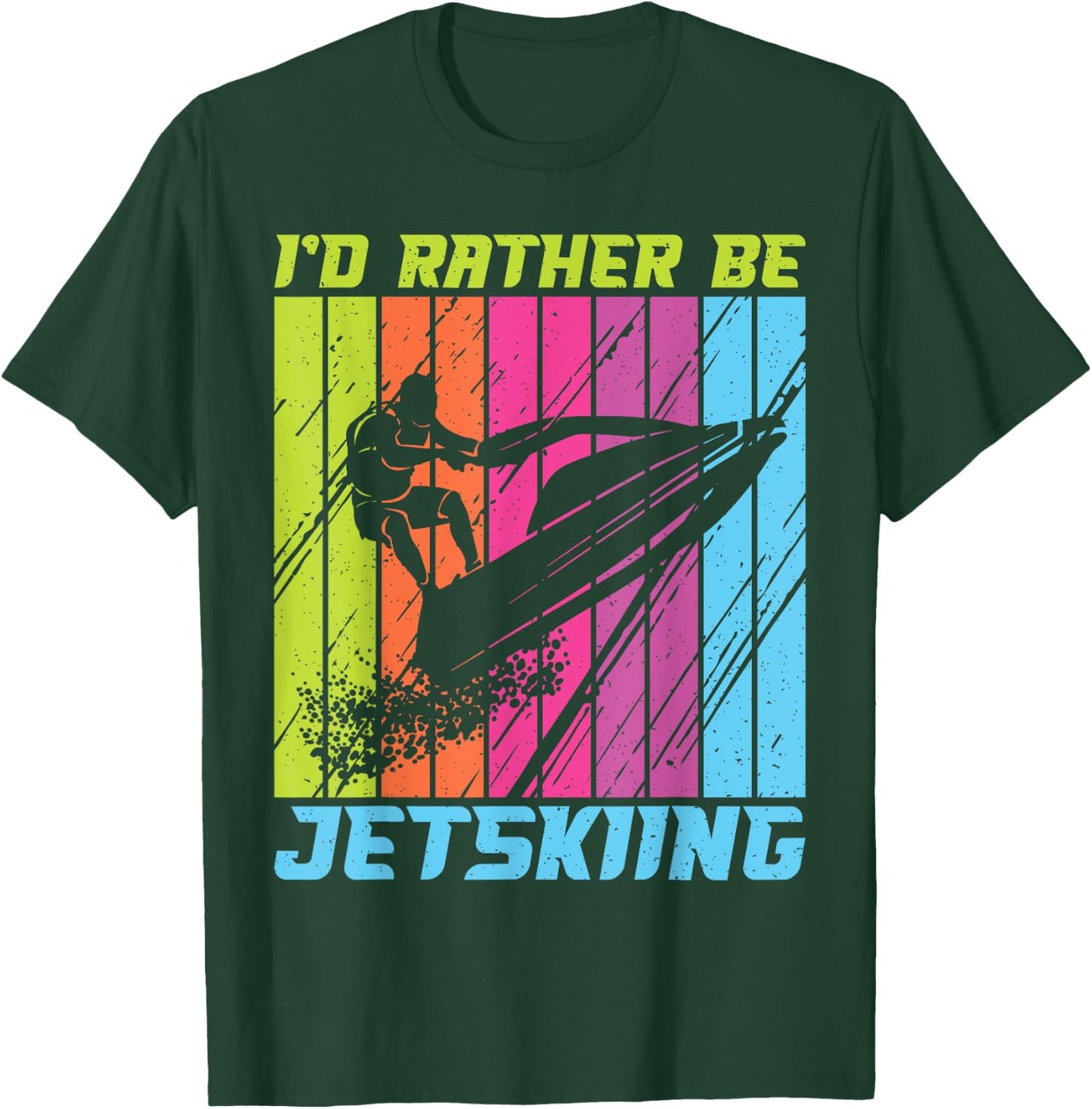 I would rather be Jetskiing Jetski T-Shirt - T-Shirt | Forest