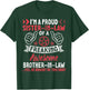 I'm A Proud Sister In Law Of Freaking Awesome Brother In Law T-Shirt - T-Shirt | Forest
