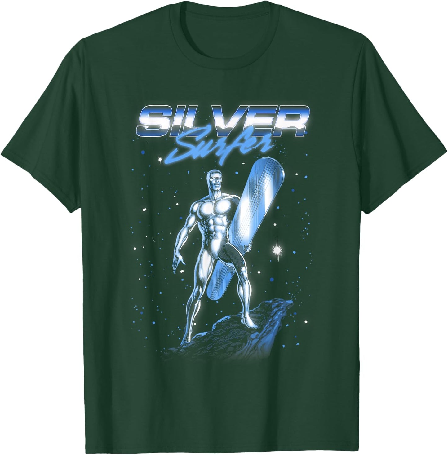 Marvel Comics Silver Surfer Classic Pose T-Shirt - T-Shirt | Forest