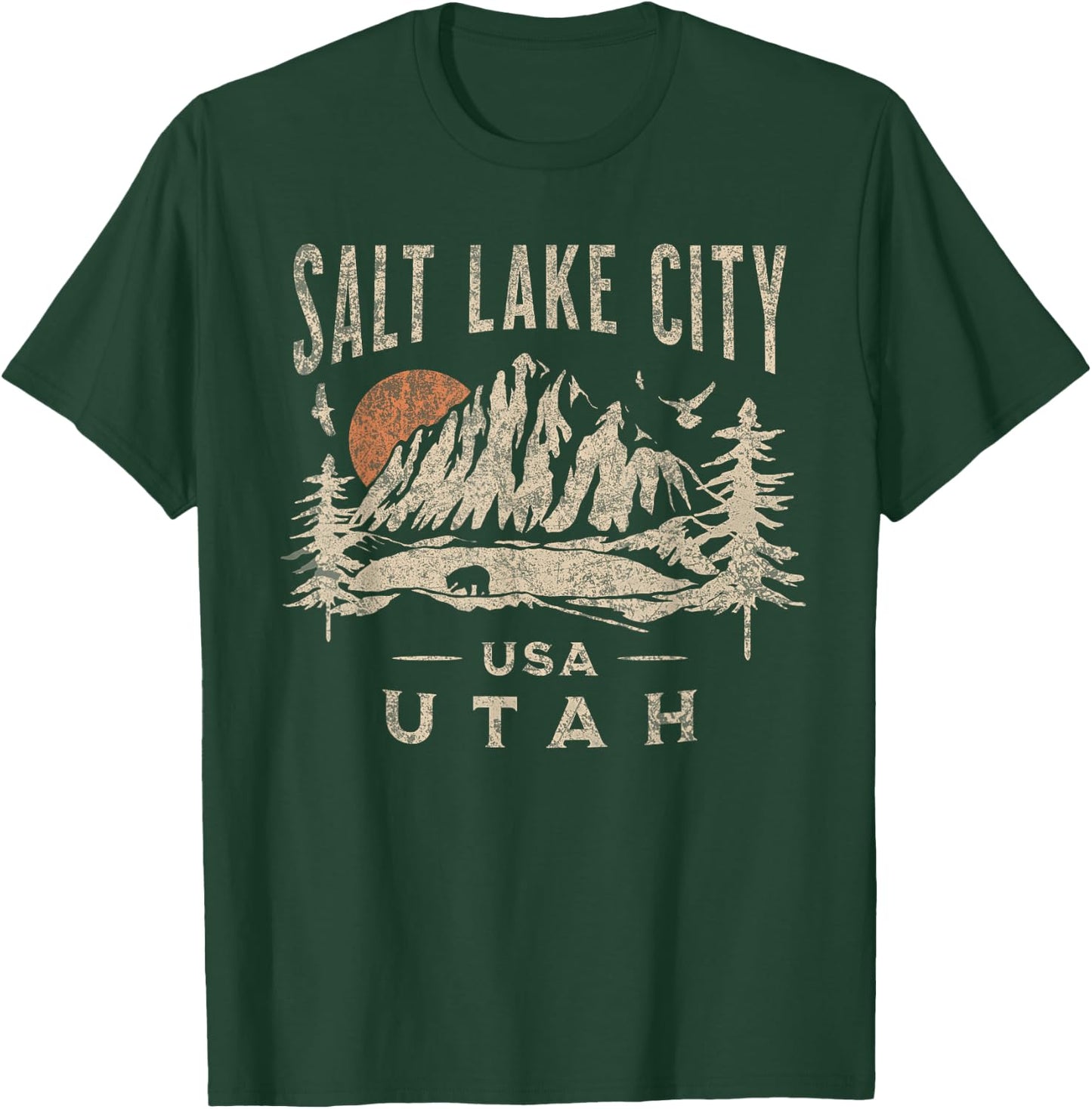 Salt Lake City T-Shirt - T-Shirt | Forest