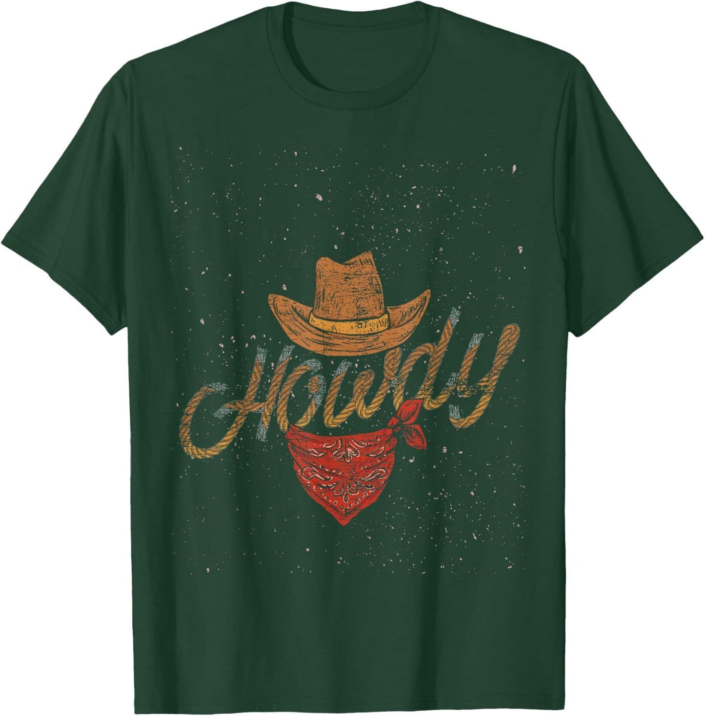 Yeehaw Cowboy Gifts Texas Rodeo Bull Men's Western Black Small T-Shirt - T-Shirt | Forest