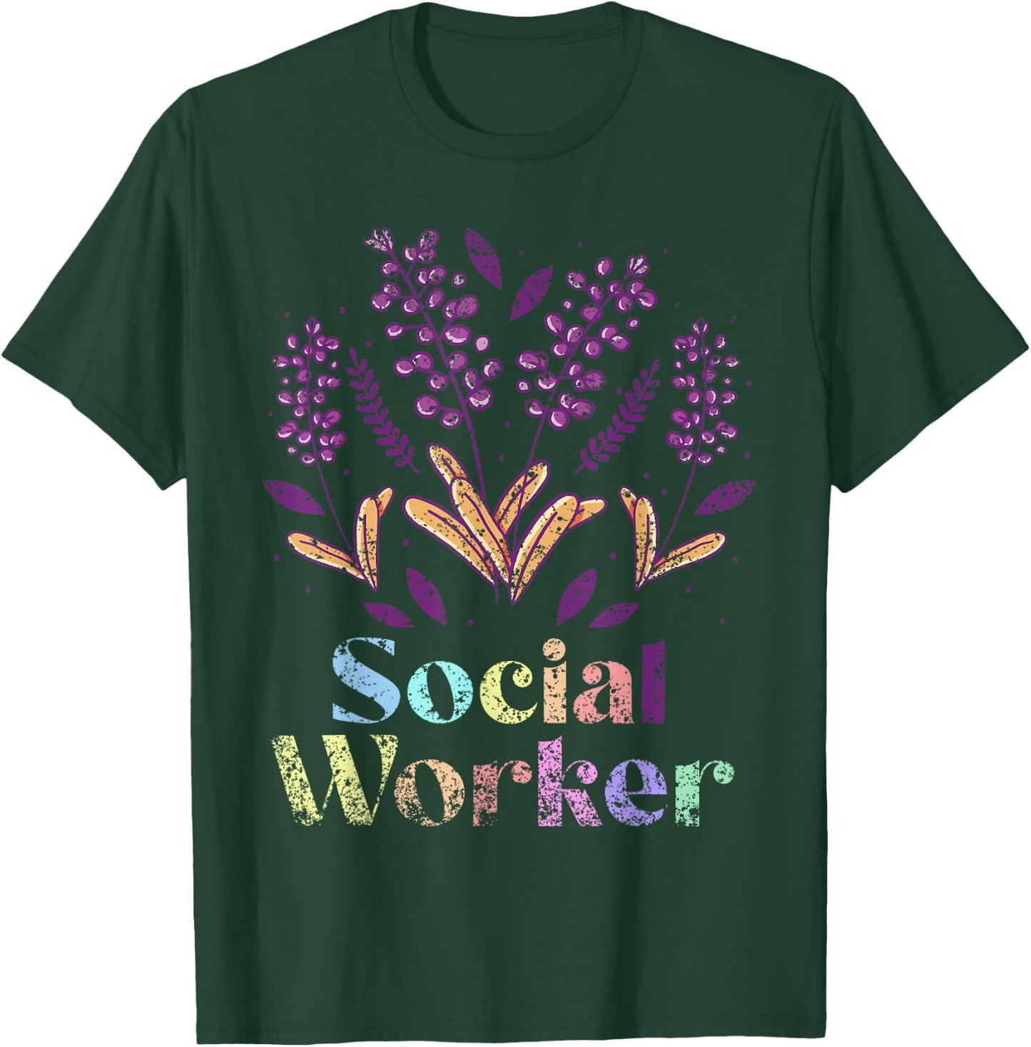 Social Worker Job Graduation Work Social , Small, Black T-Shirt - T-Shirt | Forest