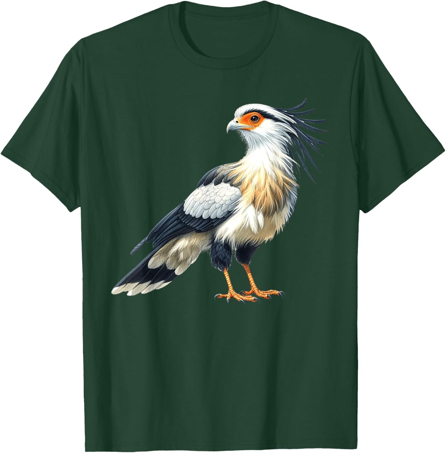 Secretarybird x Secretary Bird T-Shirt - T-Shirt | Forest