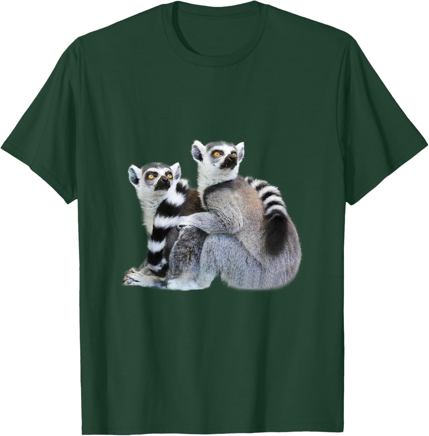 Lemur Lemuren Design Men Women Gift T-Shirt - T-Shirt | Forest