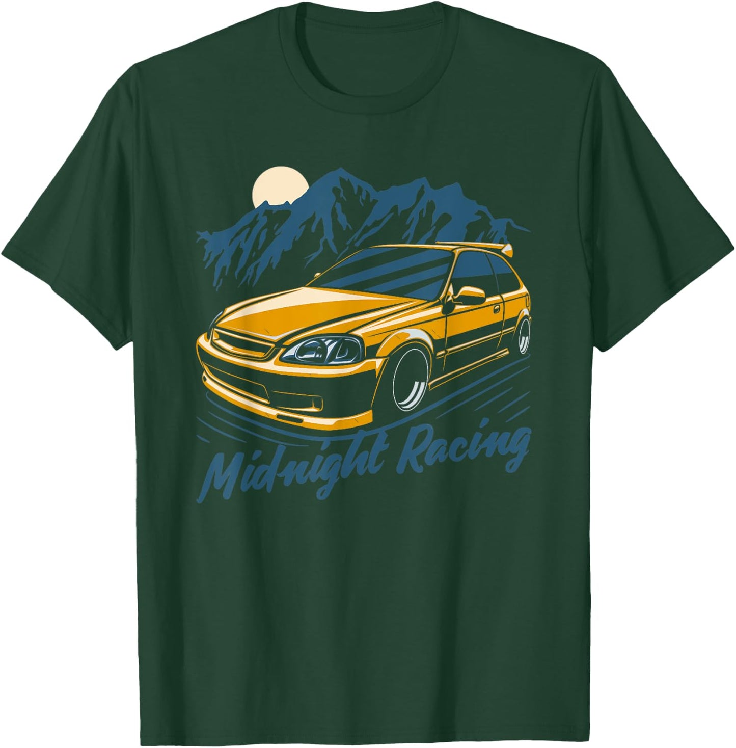 Civic EK Hatch Type R Japanese Car T-Shirt - T-Shirt | Forest