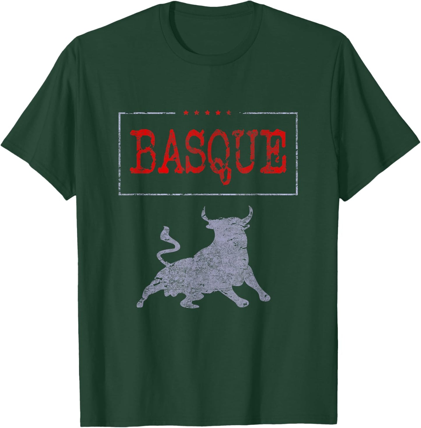 Basque Country Running of the Bulls T-Shirt - T-Shirt | Forest