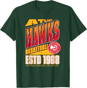 Atlanta Hawks NBA Breakaway , Men's Black Small T-Shirt - T-Shirt | Forest