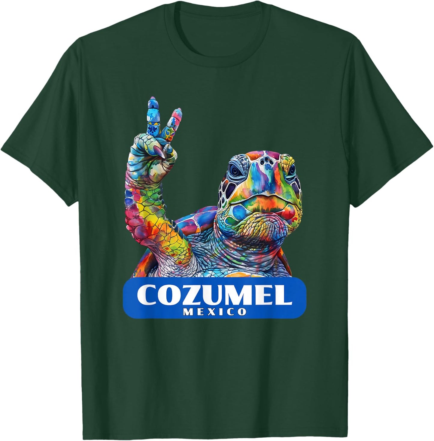 Cozumel Mexico Souvenir/Cozumel T-Shirt - T-Shirt | Forest