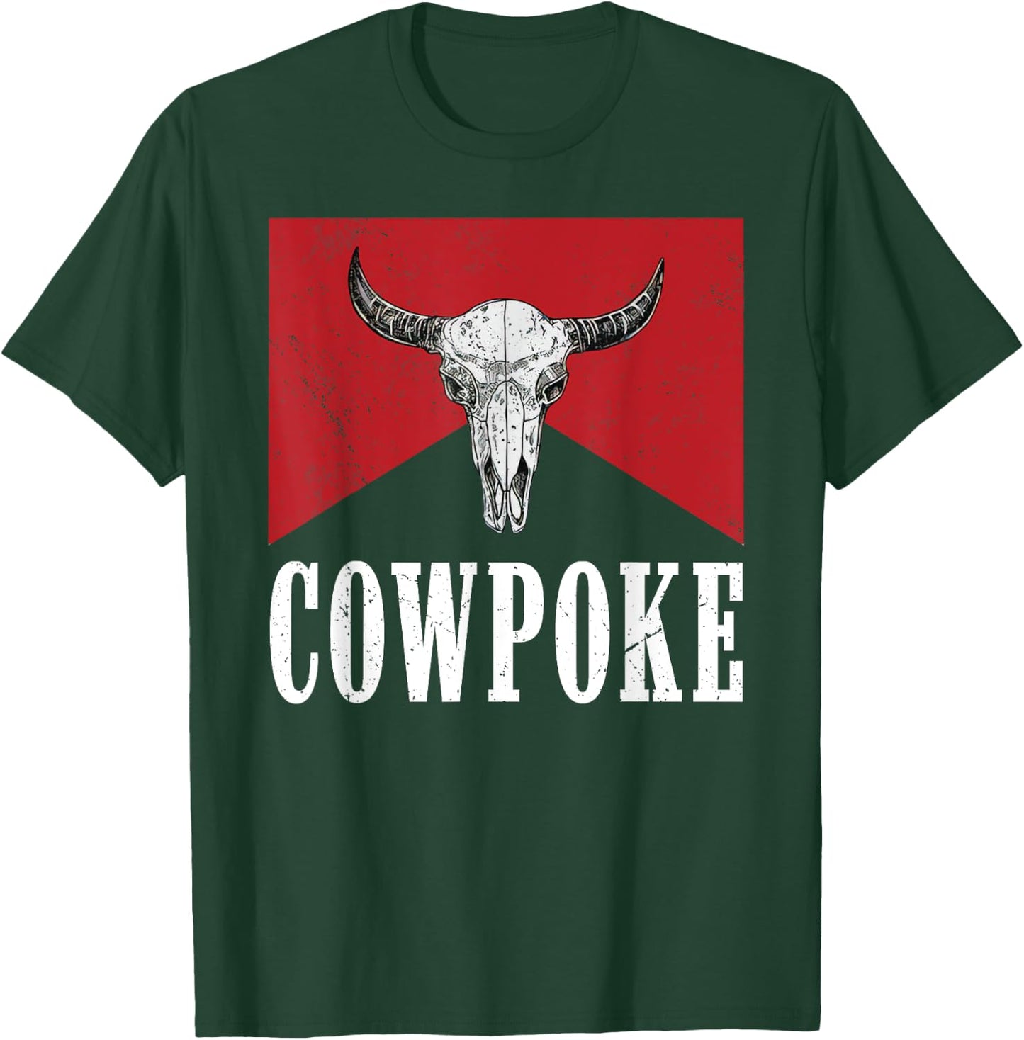 Western Cowpoke, I'm Just a Cowpoke In The Big Rodeo Retro T-Shirt - T-Shirt | Forest