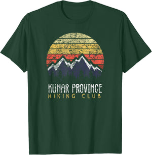 American Marauder: Afghanistan Camping Kunar Hiking Club T-Shirt - T-Shirt | Forest