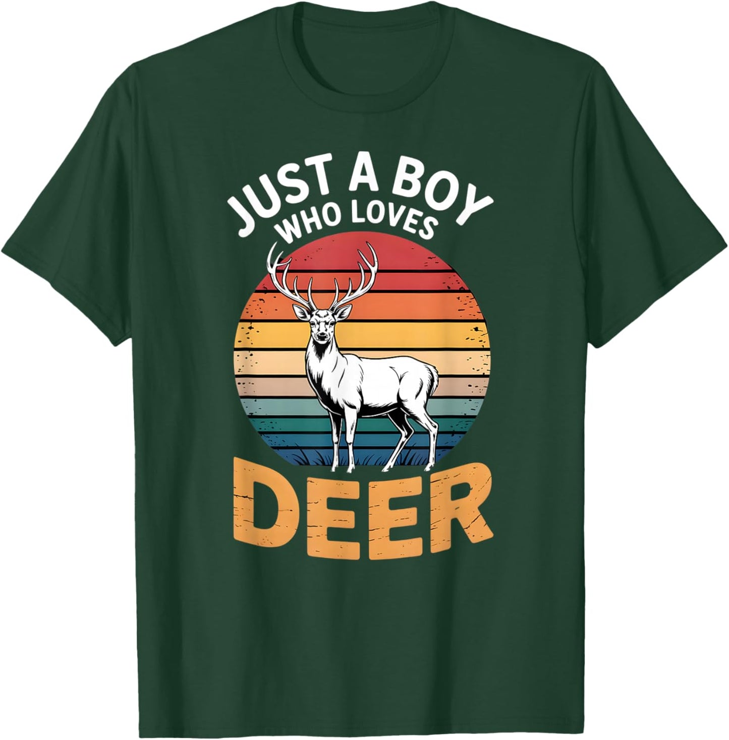 Boys Deer T-Shirt - T-Shirt | Forest