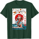 Great Wave off Kanagawa Japanese Blossom Koi Fish Japan T-Shirt - T-Shirt | Forest
