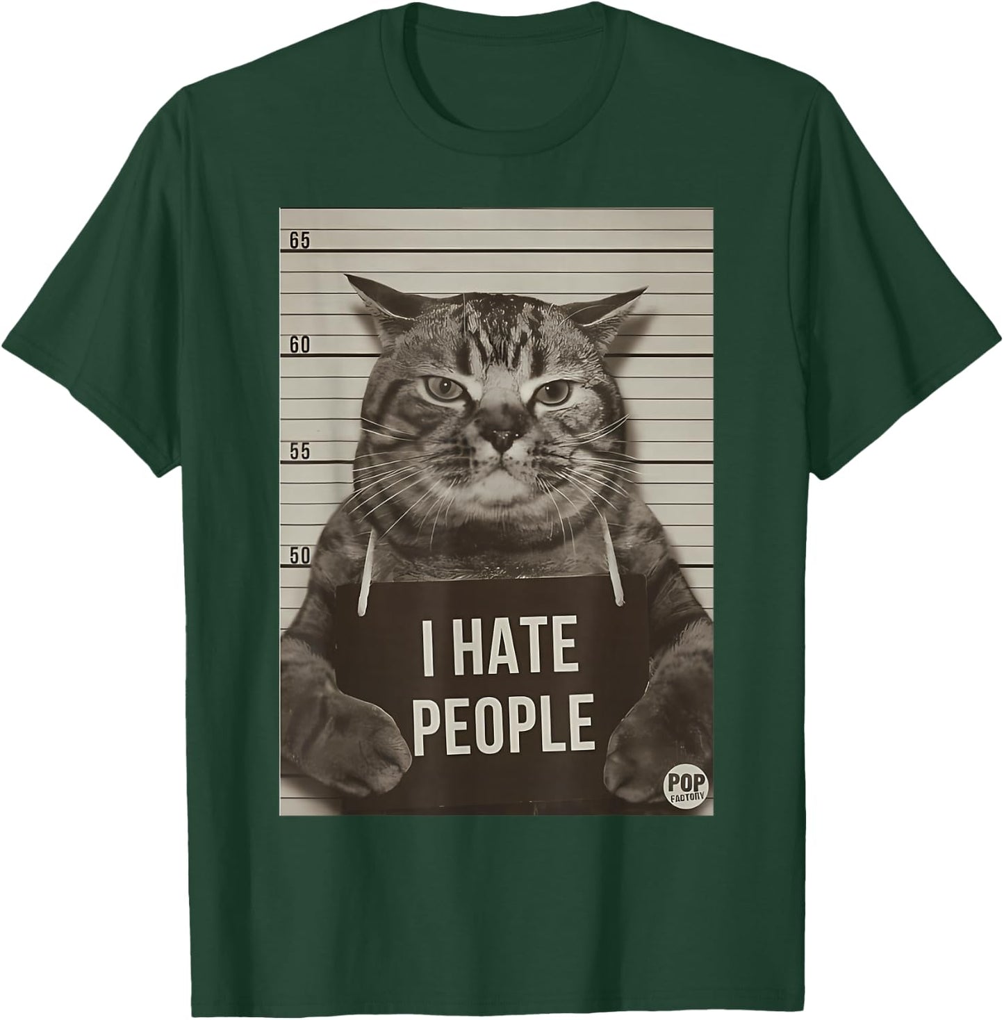 Cat funny, Cats love, Cats I Hate People T-Shirt - T-Shirt | Forest