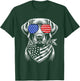 Labrador Retriever Patriotic 4th of July American US Flag Kids Men T-Shirt - T-Shirt | Forest