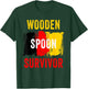 Wooden Spoon Survivor – Germany Flag Funny Childhood Quote T-Shirt - T-Shirt | Forest