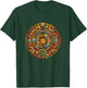 Aztec , Mexico Calendar Pattern Style Sun Design T-Shirt - T-Shirt | Forest